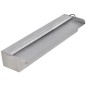vidaXL Fuente cascada rectangular LED piscina acero inoxidable 45 cm vidaXL Fuente cascada rectangular LED piscina acero inoxidable 45 cm