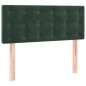 vidaXL Cama box spring colchón y LED terciopelo verde oscuro 90x200 cm vidaXL Cama box spring colchón y LED terciopelo verde oscuro 90x200 cm