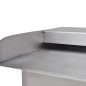vidaXL Fuente cascada rectangular piscina acero inoxidable 45 cm vidaXL Fuente cascada rectangular piscina acero inoxidable 45 cm