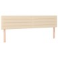 vidaXL Cama box spring con colchón tela color crema 160x200 cm vidaXL Cama box spring con colchón tela color crema 160x200 cm