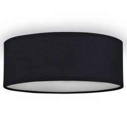 Smartwares Lámpara de techo negra 30x30x10 cm