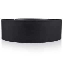 Smartwares Lámpara de techo negra 30x30x10 cm