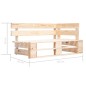 vidaXL Muebles de palets 6 pzas y cojines madera pino impregnada vidaXL Muebles de palets 6 pzas y cojines madera pino impregnada