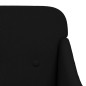 vidaXL Sillón de tela negro 63x76x80 cm vidaXL Sillón de tela negro 63x76x80 cm