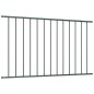 vidaXL Panel valla acero recubrimiento polvo gris antracita 1,7x0,75m vidaXL Panel valla acero recubrimiento polvo gris antracita 1,7x0,75m
