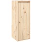 vidaXL Armario de pared de madera maciza de pino 30x30x80 cm vidaXL Armario de pared de madera maciza de pino 30x30x80 cm
