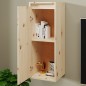 vidaXL Armario de pared de madera maciza de pino 30x30x80 cm vidaXL Armario de pared de madera maciza de pino 30x30x80 cm