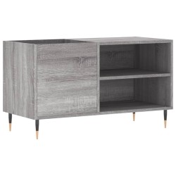 vidaXL Mueble de discos madera de ingeniería gris Sonoma 85x38x48 cm