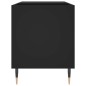 vidaXL Mueble de discos madera de ingeniería negro 85x38x48 cm vidaXL Mueble de discos madera de ingeniería negro 85x38x48 cm