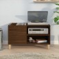 vidaXL Mueble discos madera contrachapada roble marrón 84,5x38x48 cm vidaXL Mueble discos madera contrachapada roble marrón 84,5x38x48 cm
