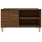 vidaXL Mueble discos madera contrachapada roble marrón 84,5x38x48 cm vidaXL Mueble discos madera contrachapada roble marrón 84,5x38x48 cm