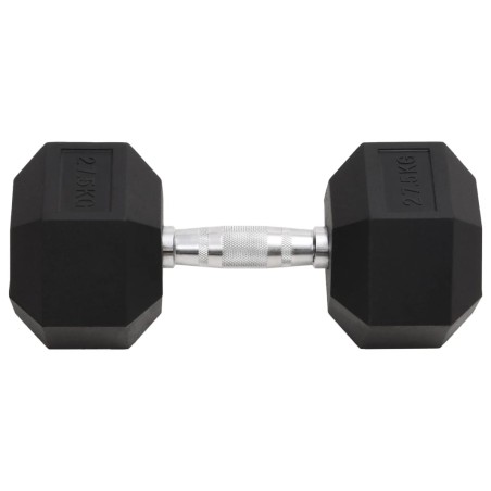 vidaXL Mancuerna hierro fundido 27,5 kg