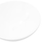 vidaXL Lavabo de cuarto de baño redondo cerámica blanco vidaXL Lavabo de cuarto de baño redondo cerámica blanco