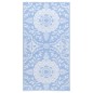 vidaXL Alfombra de exterior PP azul bebé 120x180 cm vidaXL Alfombra de exterior PP azul bebé 120x180 cm
