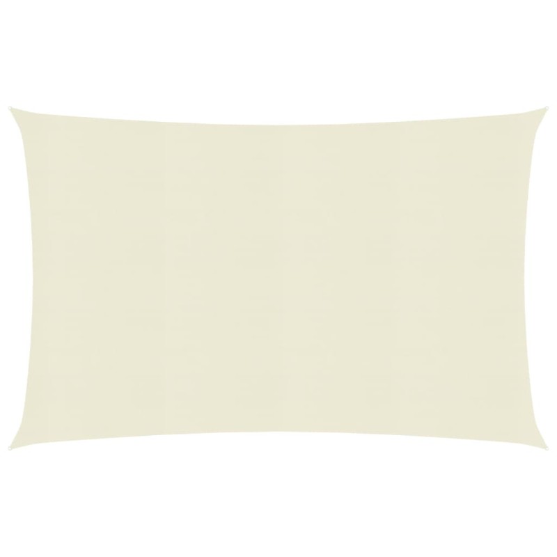 vidaXL Toldo de vela crema HDPE 160 g/m² 4x7 m vidaXL Toldo de vela crema HDPE 160 g/m² 4x7 m