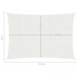 vidaXL Toldo de vela HDPE blanco 160 g/m² 2x3,5 m vidaXL Toldo de vela HDPE blanco 160 g/m² 2x3,5 m