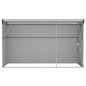 vidaXL Cobertizo de jardín de pared acero galvanizado 118x288x178 cm vidaXL Cobertizo de jardín de pared acero galvanizado 118x288x178 cm