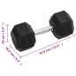 vidaXL Mancuerna hierro fundido 17,5 kg vidaXL Mancuerna hierro fundido 17,5 kg