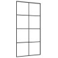 vidaXL Puerta corredera set herrajes vidrio ESG aluminio 102,5x205 cm vidaXL Puerta corredera set herrajes vidrio ESG aluminio 102,5x205 cm