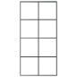 vidaXL Puerta corredera set herrajes vidrio ESG aluminio 102,5x205 cm vidaXL Puerta corredera set herrajes vidrio ESG aluminio 102,5x205 cm