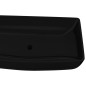 Lavabo de cerámica negro rectangular Lavabo de cerámica negro rectangular