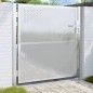 vidaXL Puerta de jardín de acero inoxidable 100x100 cm vidaXL Puerta de jardín de acero inoxidable 100x100 cm