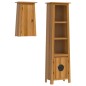 vidaXL Conjunto de muebles de baño 2 piezas madera maciza de pino vidaXL Conjunto de muebles de baño 2 piezas madera maciza de pino