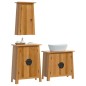 vidaXL Conjunto de muebles de baño 3 piezas madera maciza de pino vidaXL Conjunto de muebles de baño 3 piezas madera maciza de pino