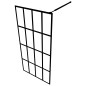 vidaXL Mampara de ducha de vidrio templado transparente 80x195 cm vidaXL Mampara de ducha de vidrio templado transparente 80x195 cm