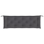 vidaXL Cojín de banco de jardín tela Oxford gris antracita 150x50x7 cm vidaXL Cojín de banco de jardín tela Oxford gris antracita 150x50x7 cm