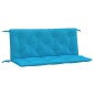 vidaXL Cojines de banco de jardín 2 uds azul claro 120x50x7 cm vidaXL Cojines de banco de jardín 2 uds azul claro 120x50x7 cm