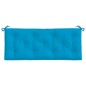 vidaXL Cojines de banco de jardín 2 uds azul claro 120x50x7 cm vidaXL Cojines de banco de jardín 2 uds azul claro 120x50x7 cm
