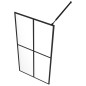 vidaXL Mampara de ducha vidrio templado transparente 100x195 cm vidaXL Mampara de ducha vidrio templado transparente 100x195 cm