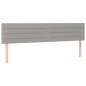 vidaXL Cama box spring con colchón tela gris claro 120x190 cm vidaXL Cama box spring con colchón tela gris claro 120x190 cm