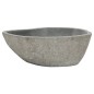 vidaXL Lavabo de piedra de río ovalado 37-46 cm vidaXL Lavabo de piedra de río ovalado 37-46 cm