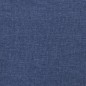 vidaXL Cama box spring con colchón tela azul 120x190 cm vidaXL Cama box spring con colchón tela azul 120x190 cm