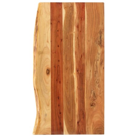 vidaXL Encimera para armario tocador madera maciza acacia 100x52x2,5cm