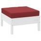 vidaXL Cojín para sofá de palets tela Oxford rojo tinto 60x60x8 cm vidaXL Cojín para sofá de palets tela Oxford rojo tinto 60x60x8 cm