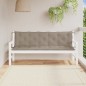 vidaXL Cojines de banco de jardín 2 uds tela Oxford taupé 180x50x7 cm vidaXL Cojines de banco de jardín 2 uds tela Oxford taupé 180x50x7 cm