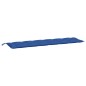 vidaXL Cojines de banco de jardín 2 uds tela Oxford azul 200x50x7 cm vidaXL Cojines de banco de jardín 2 uds tela Oxford azul 200x50x7 cm