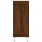 vidaXL Aparador alto madera contrachapada roble marrón 34,5x34x180 cm vidaXL Aparador alto madera contrachapada roble marrón 34,5x34x180 cm