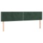 vidaXL Cama box spring con colchón terciopelo verde oscuro 120x190 cm vidaXL Cama box spring con colchón terciopelo verde oscuro 120x190 cm