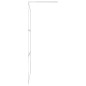 vidaXL Mampara ducha con estante vidrio ESG y aluminio cromo 80x195 cm vidaXL Mampara ducha con estante vidrio ESG y aluminio cromo 80x195 cm