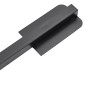 vidaXL Base de sombrilla para mástil de Ø38/48 mm acero negro brillo vidaXL Base de sombrilla para mástil de Ø38/48 mm acero negro brillo