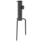 vidaXL Soportes de sombrilla con púas 2 uds acero galvanizado 9x35 cm vidaXL Soportes de sombrilla con púas 2 uds acero galvanizado 9x35 cm