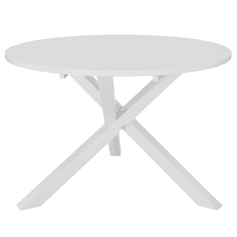 vidaXL Mesa de comedor blanca 120x75 cm MDF vidaXL Mesa de comedor blanca 120x75 cm MDF