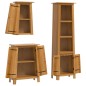 vidaXL Conjunto de muebles de baño 3 piezas madera maciza de pino vidaXL Conjunto de muebles de baño 3 piezas madera maciza de pino
