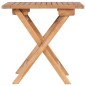 vidaXL Mesa de jardín plegable madera maciza de teca 45x45x45 cm vidaXL Mesa de jardín plegable madera maciza de teca 45x45x45 cm