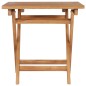 vidaXL Mesa de jardín plegable madera maciza de teca 45x45x45 cm vidaXL Mesa de jardín plegable madera maciza de teca 45x45x45 cm
