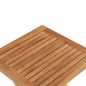 vidaXL Mesa de jardín plegable madera maciza de teca 45x45x45 cm vidaXL Mesa de jardín plegable madera maciza de teca 45x45x45 cm